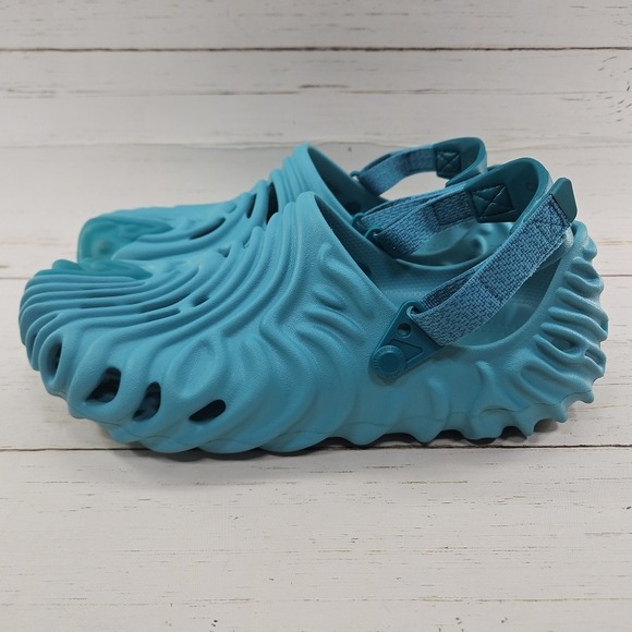 Crocs x Salehe Bembury Pollex Blue Tide Mens Size 12 Comfort Clogs‎ 207393 main image 7